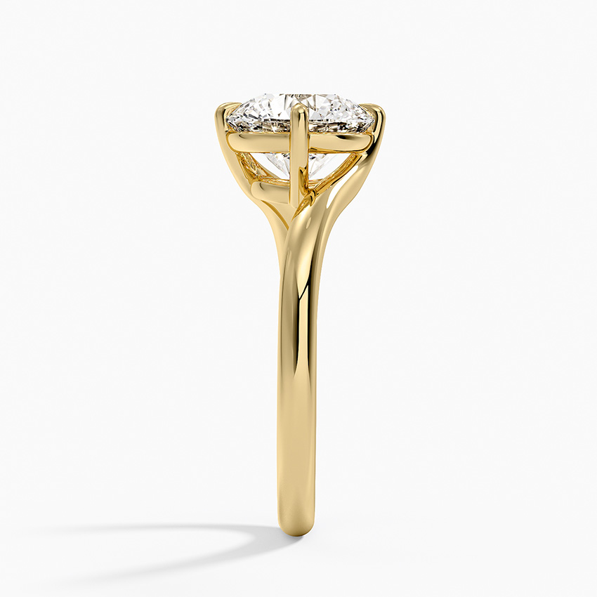 Atelier Solitaire Ring in 18K Yellow Gold