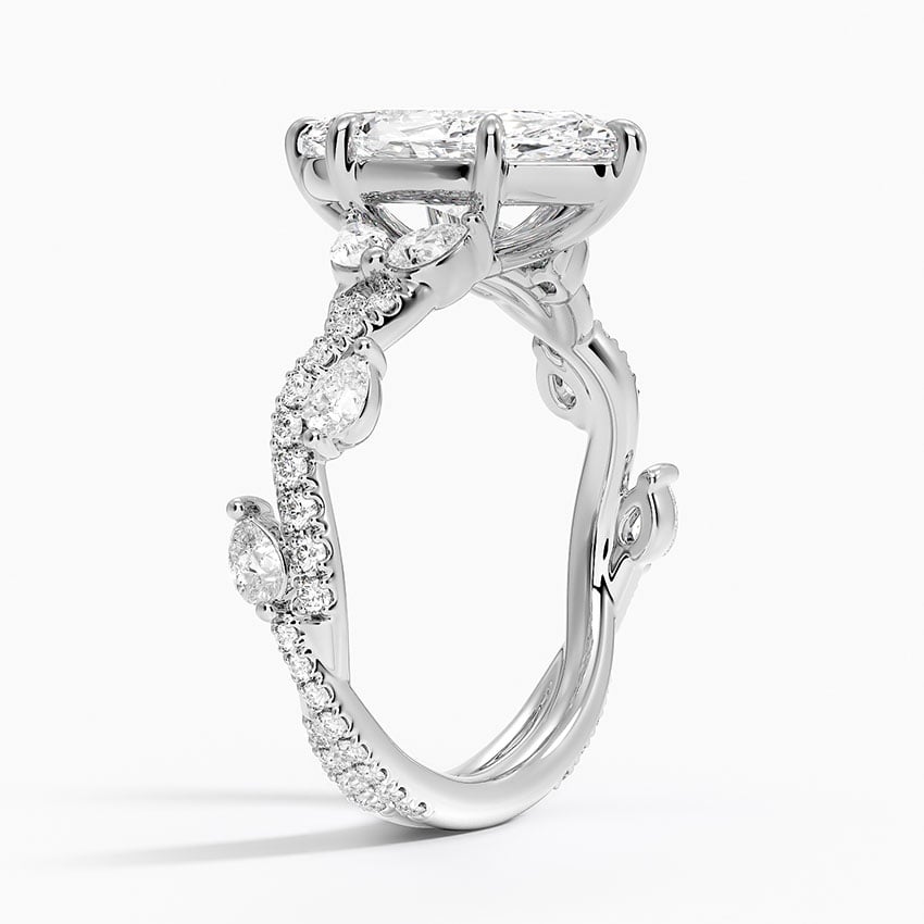 Platinum Vintage Secret Garden Diamond Ring (2/3 ct. tw.)