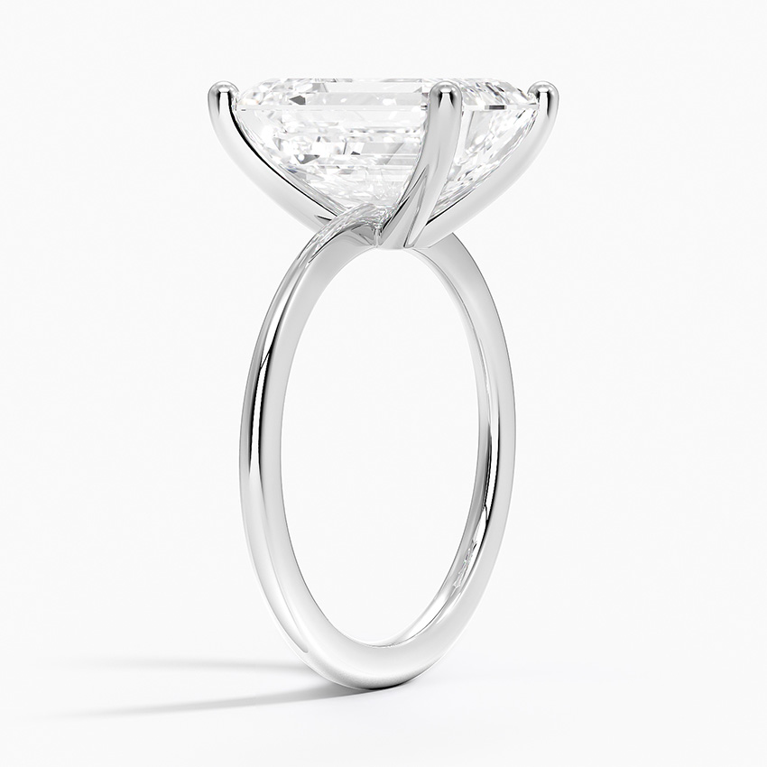 Aimee Solitaire Ring in Platinum