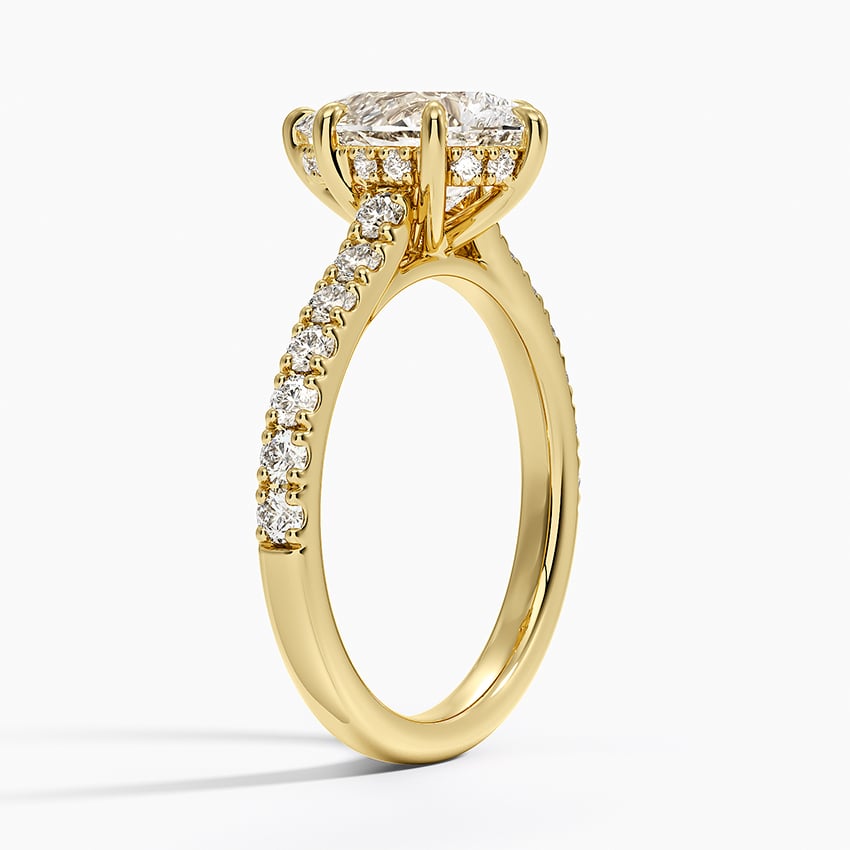 18K Yellow Gold Grand Lissome Diamond Ring