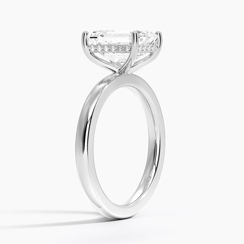 Platinum Sydney Perfect Fit Hidden Halo 2mm Diamond Ring