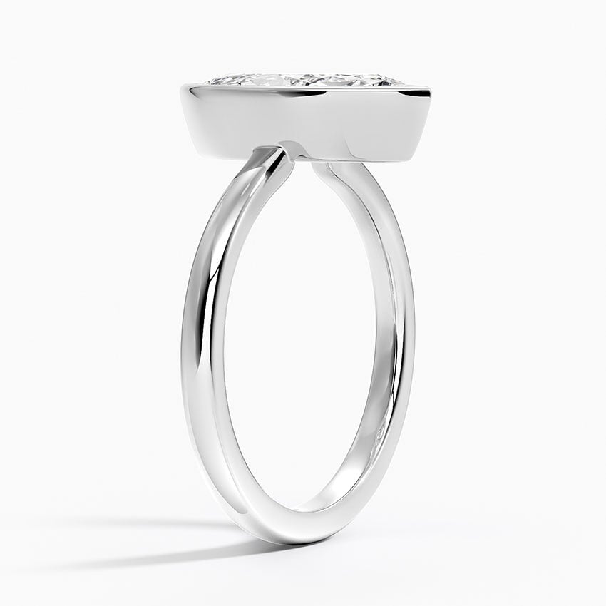 Platinum Sylvie Perfect Fit Bezel Solitaire Ring