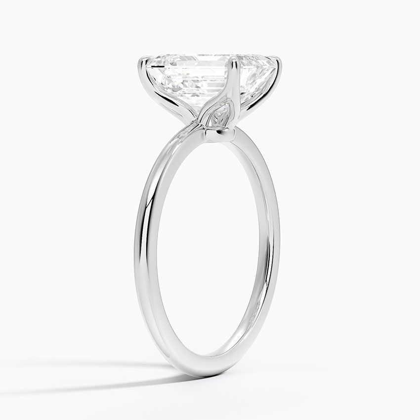 Platinum 1.5mm Petite Elodie Ring
