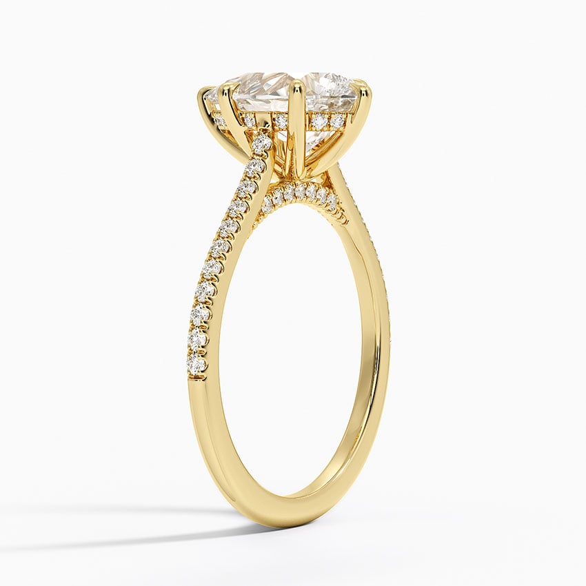 18K Yellow Gold Luxe Dawn Diamond Ring