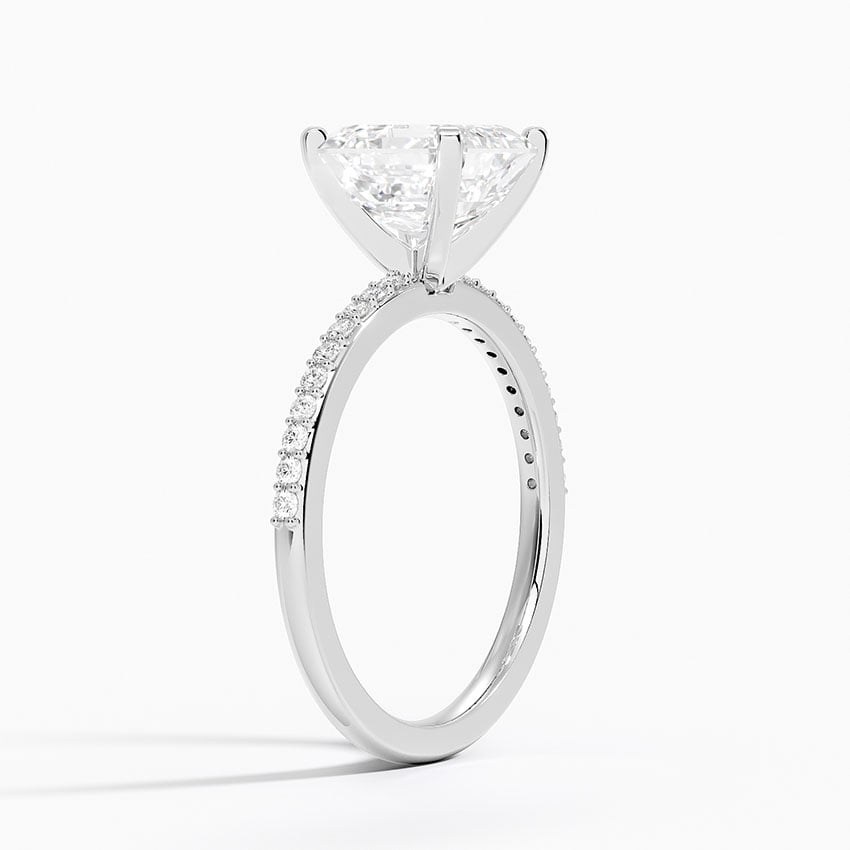Delicate Shared Prong Diamond Ring - Brilliant Earth