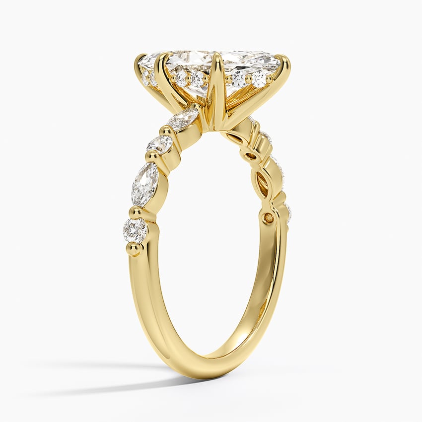Versailles Hidden Halo Diamond Ring - Brilliant Earth