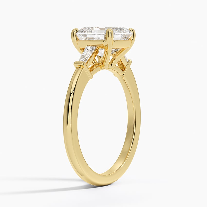 Tapered Baguette Engagement Ring