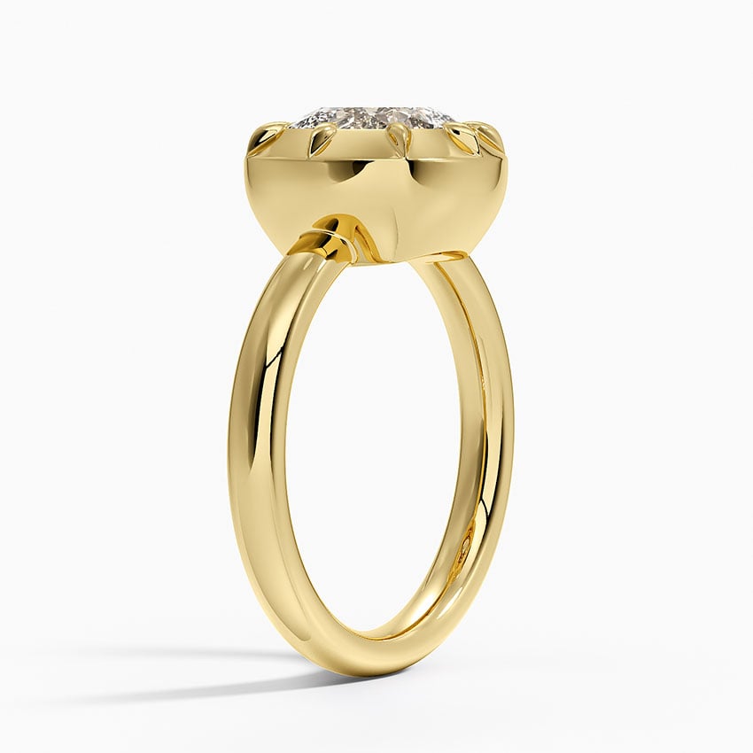 Harper Bezel Prong Solitaire Ring
