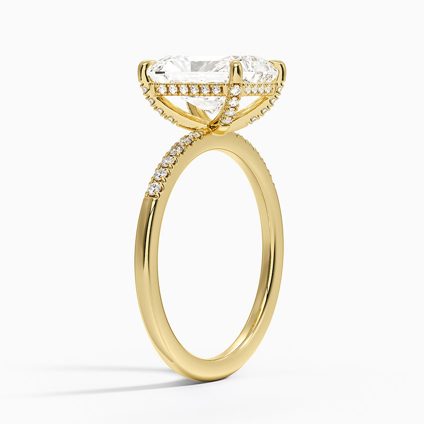 18K Yellow Gold Petite Viviana Diamond Ring (1/6 ct. tw.)