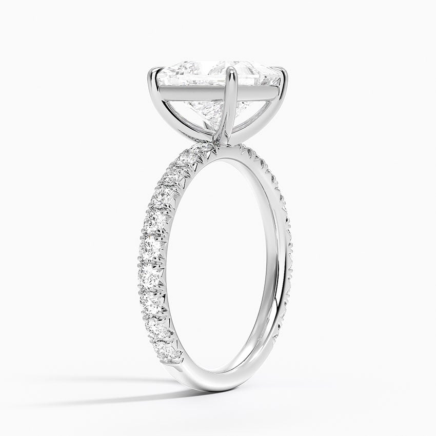 Luxe French Pavé Perfect Fit Diamond Ring