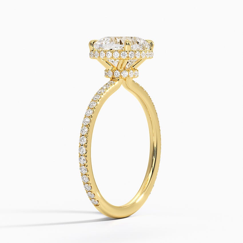 18K Yellow Gold Gala Diamond Ring