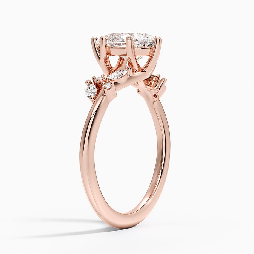 Aquamarine Arden Diamond Ring (1/6 ct. tw.)