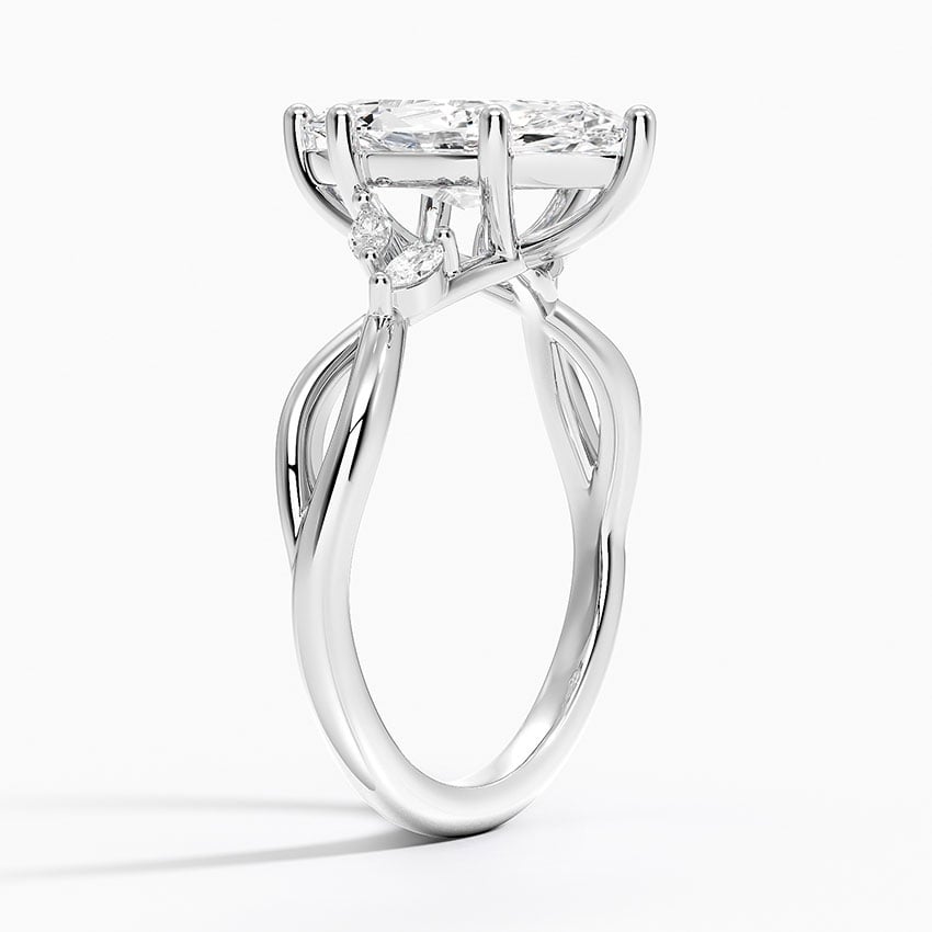 Vine Diamond Engagement Ring - Willow