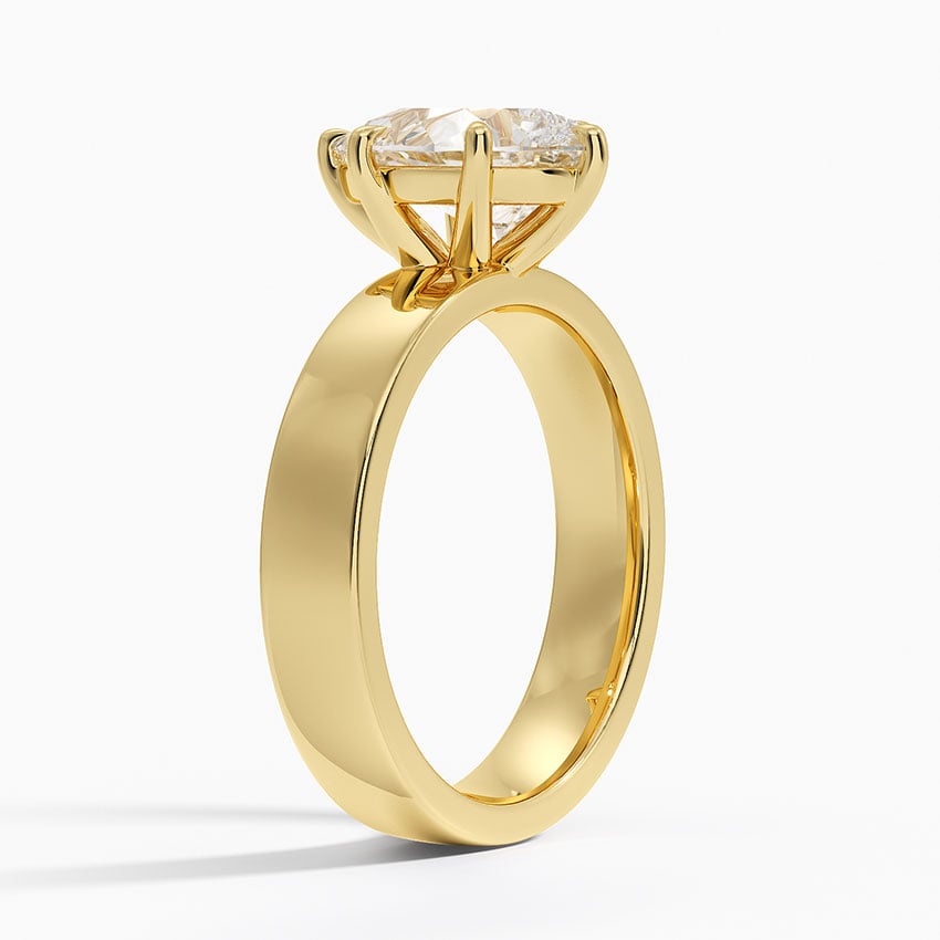 Textural Solitaire Ring