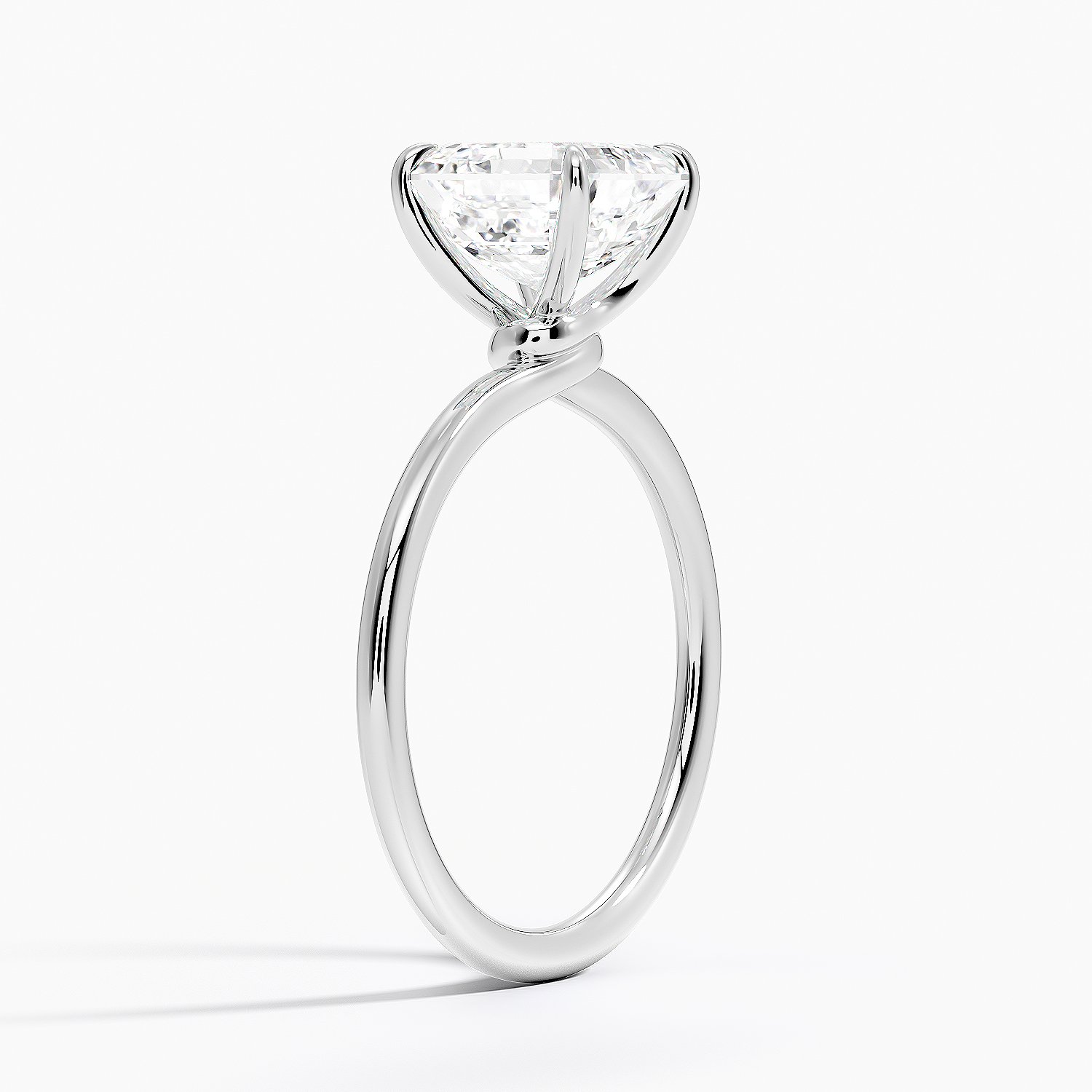 Love Knot Solitaire Ring