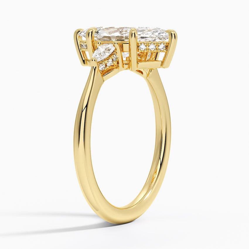 Three Stone Engagement Ring