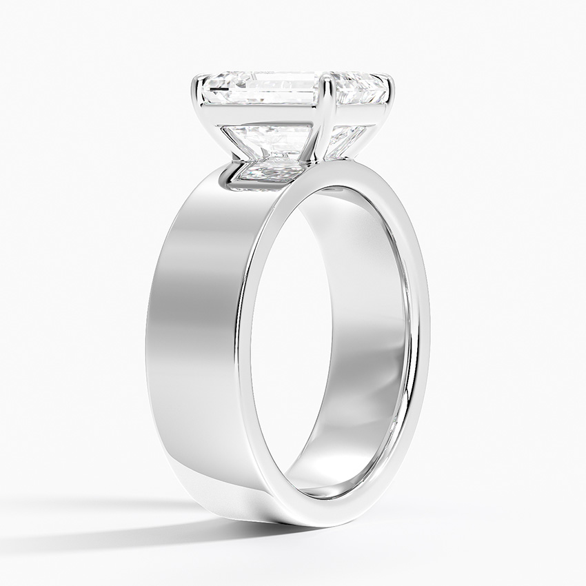 Platinum Peyton 6mm Solitaire Ring