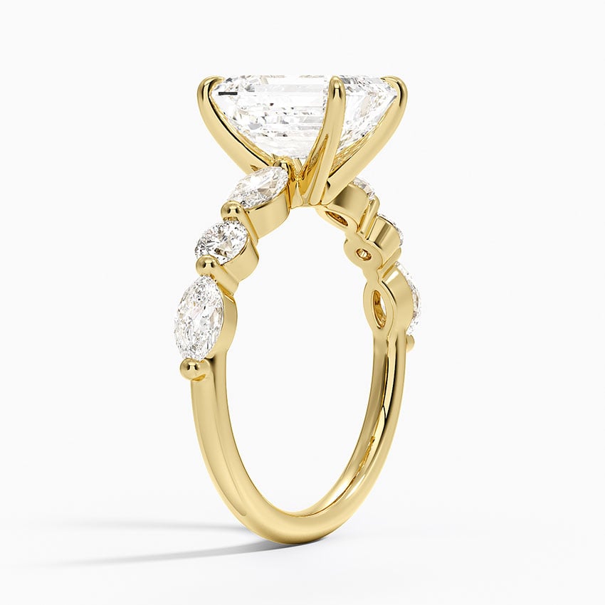 18K Yellow Gold Grand Versailles Diamond Ring
