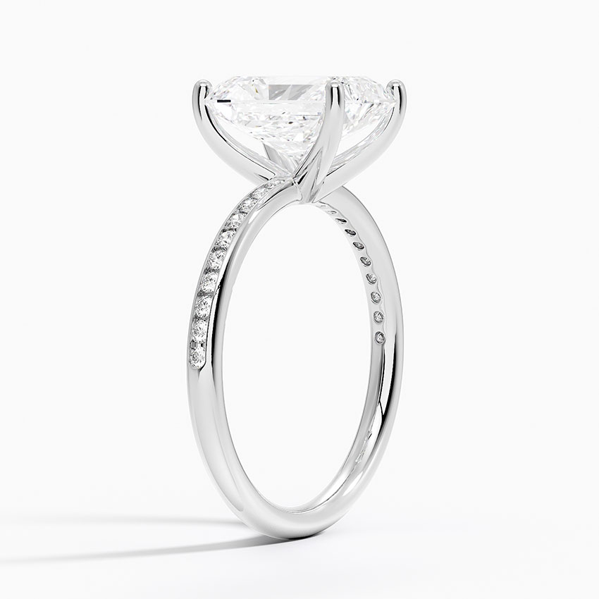 18K White Gold Tabitha Channel Set Diamond Ring