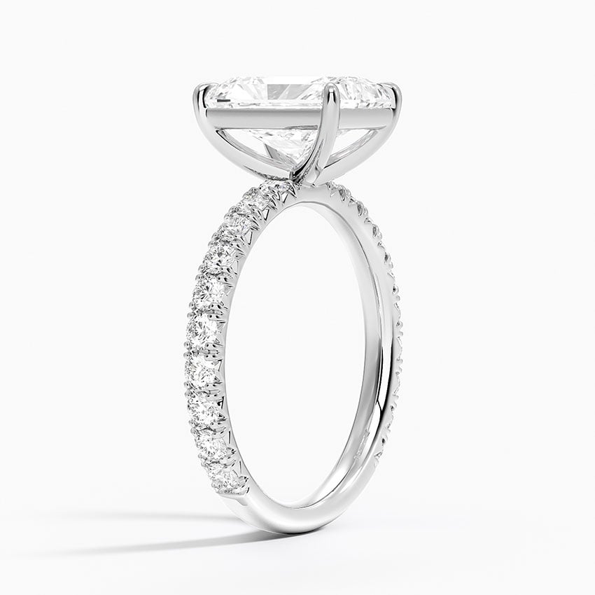 Luxe French Pavé Perfect Fit Diamond Ring