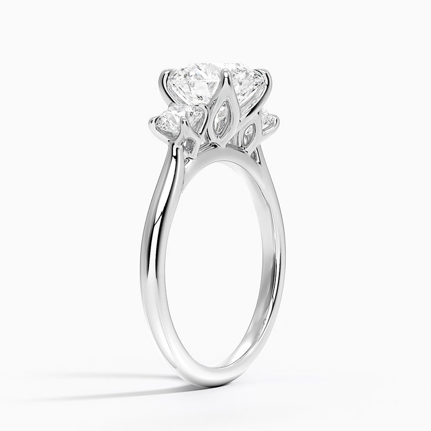 Elodie Perfect Fit Three Stone Diamond Ring