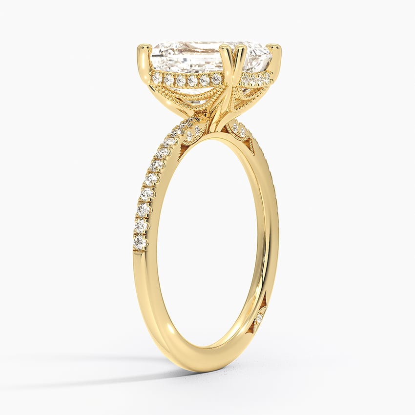 18K Yellow Gold Simply Tacori Luxe Drape Diamond Ring