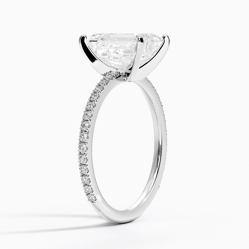 Shop Emerald Cut Engagement Rings - Brilliant Earth