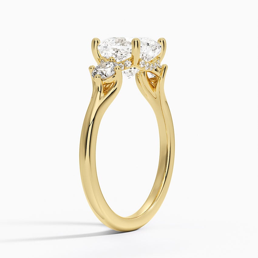 Luxe Floating Three Stone Diamond Ring (1/3 ct. tw.)