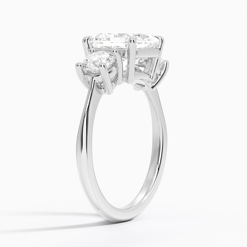 Three Stone Diamond Engagement Ring