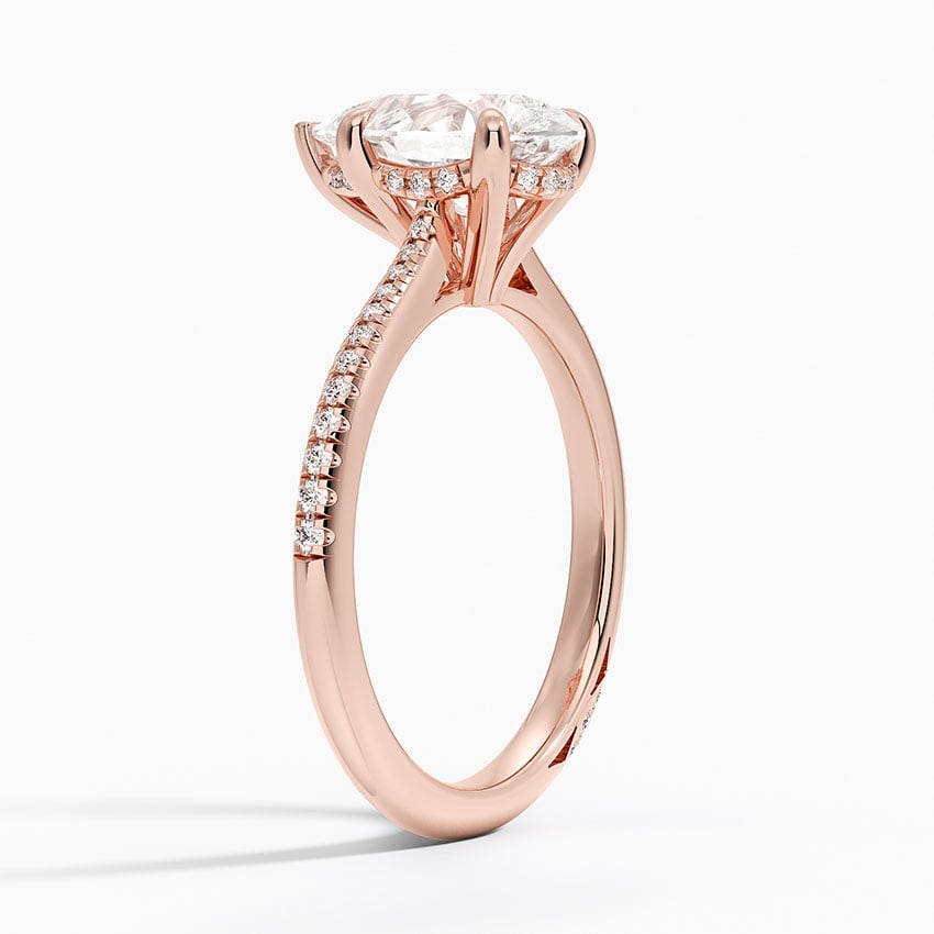 18K Rose Gold Tacori Founder's Diamond Ring