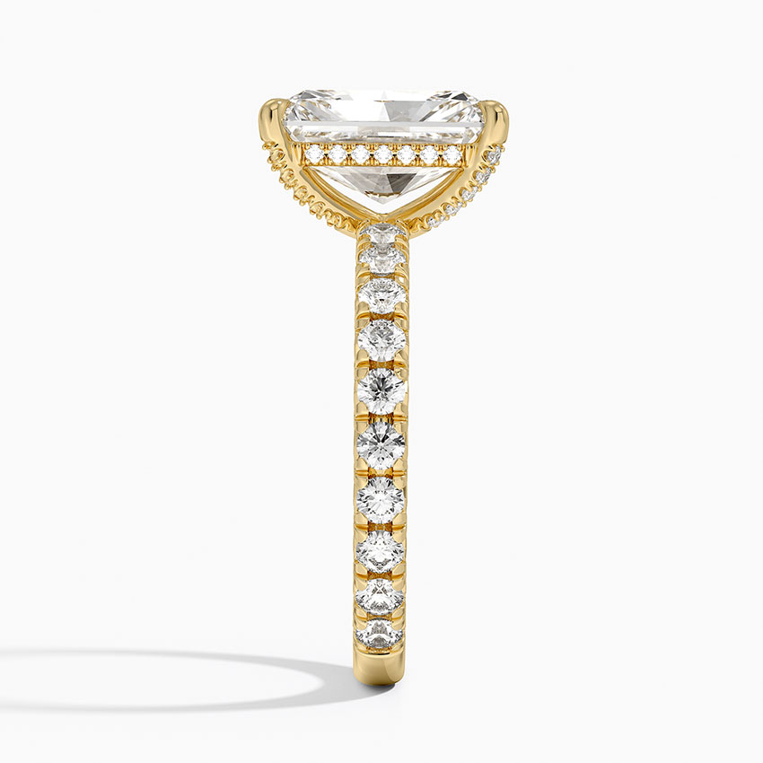 18K Yellow Gold Olympia Diamond Ring