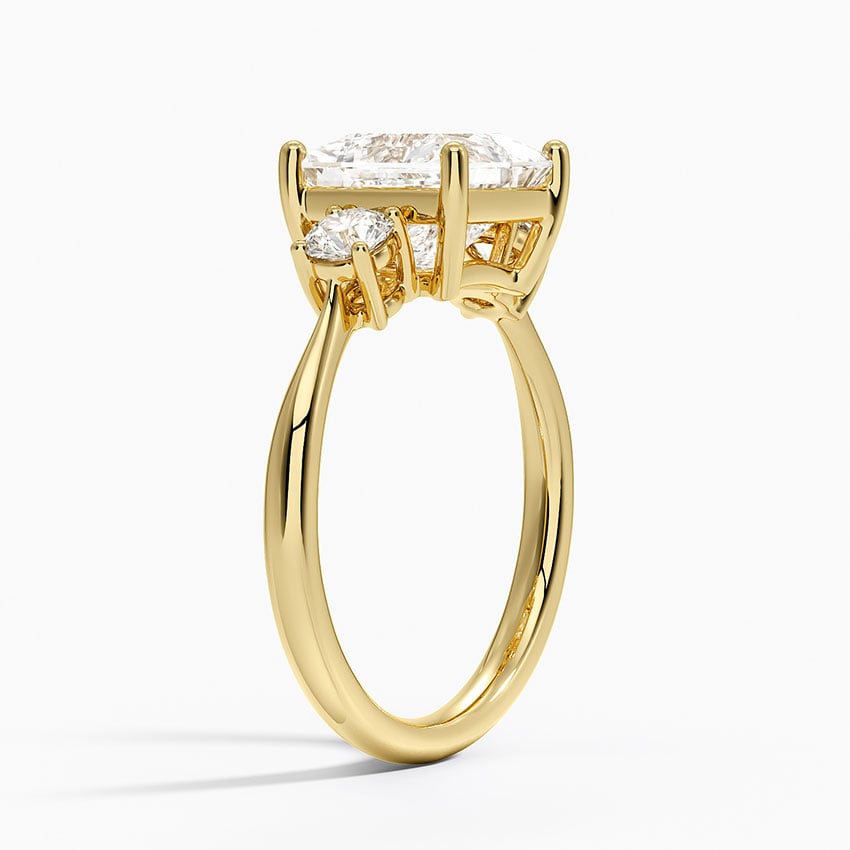 Serena Three Stone Diamond Ring - Brilliant Earth