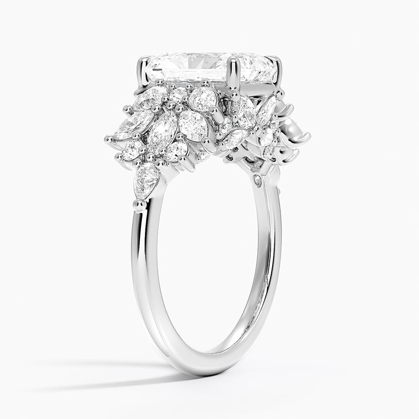 18K White Gold Grand Nadia Diamond Ring