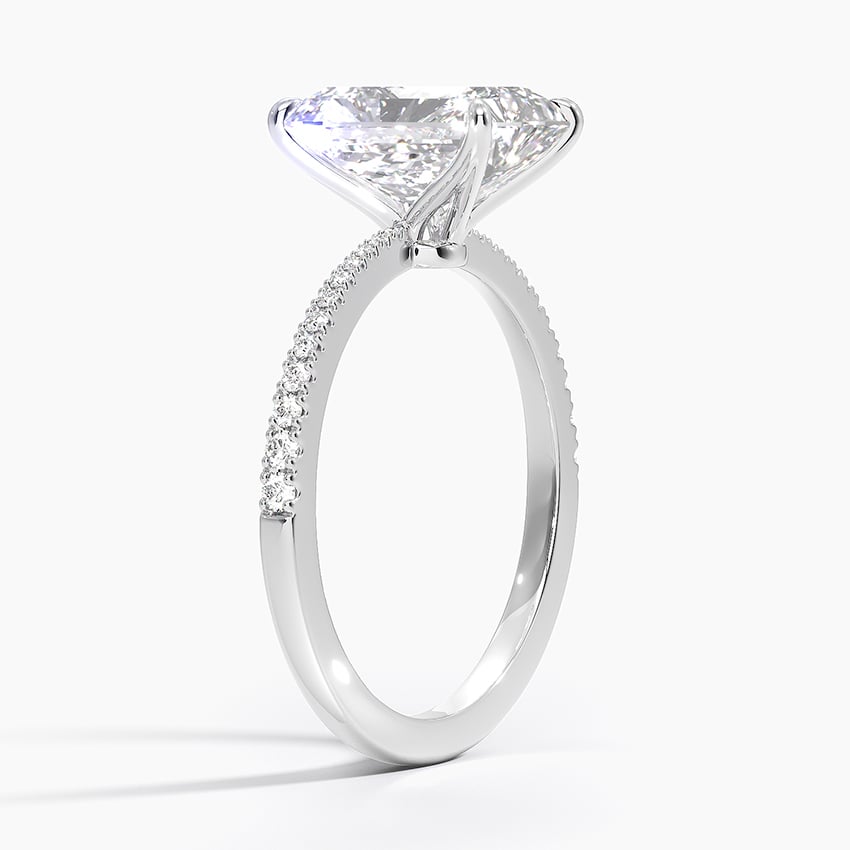 18K White Gold Elena Diamond Ring