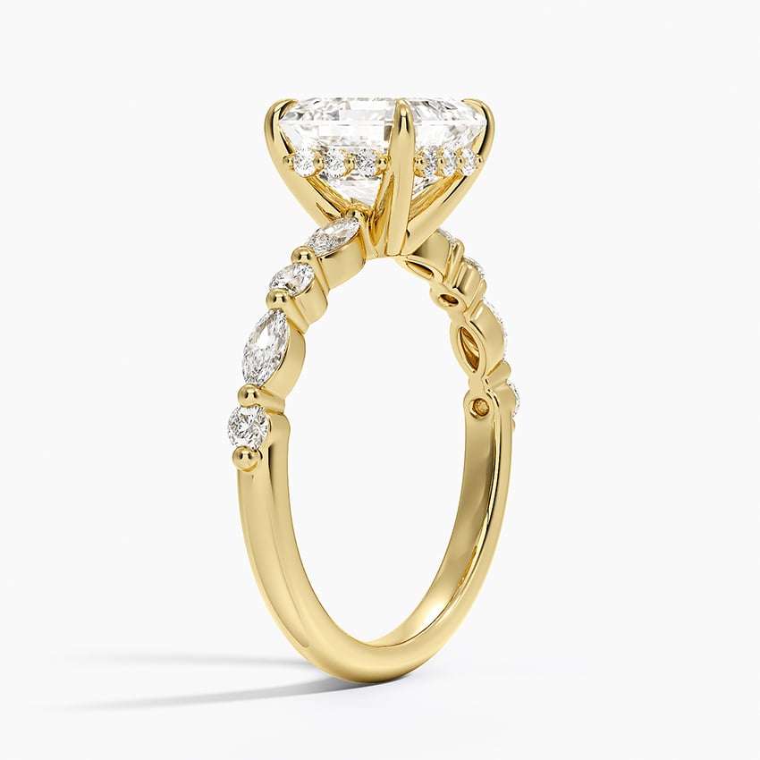Versailles Hidden Halo Diamond Ring - Brilliant Earth