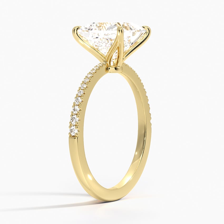 Petite Tapered Diamond Ring