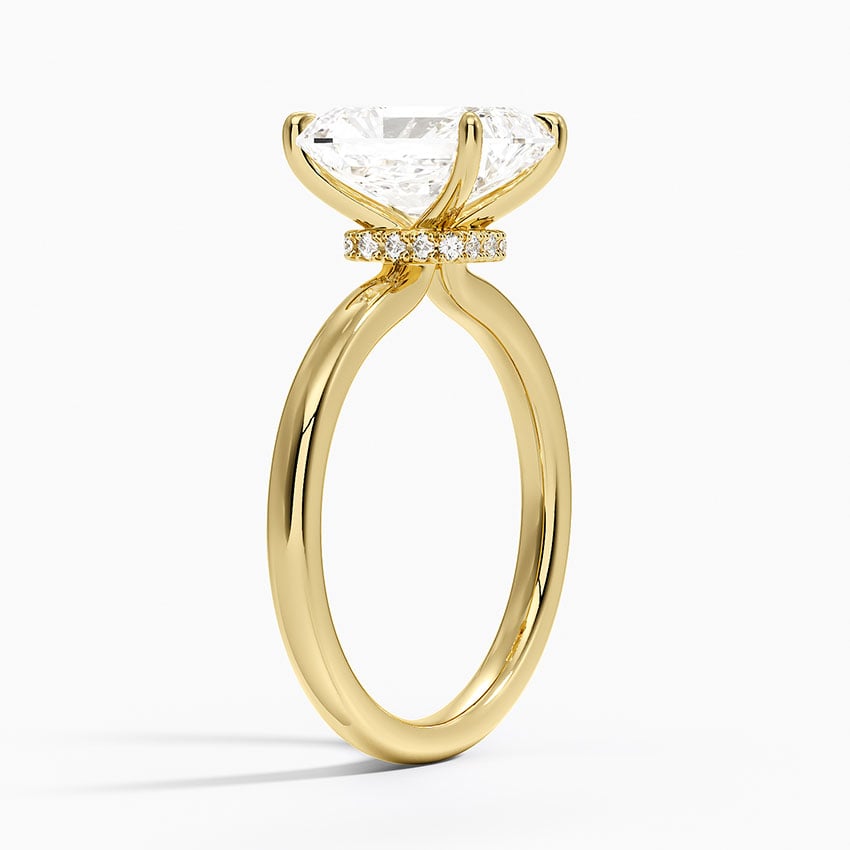 Secret Halo 2mm Diamond Ring