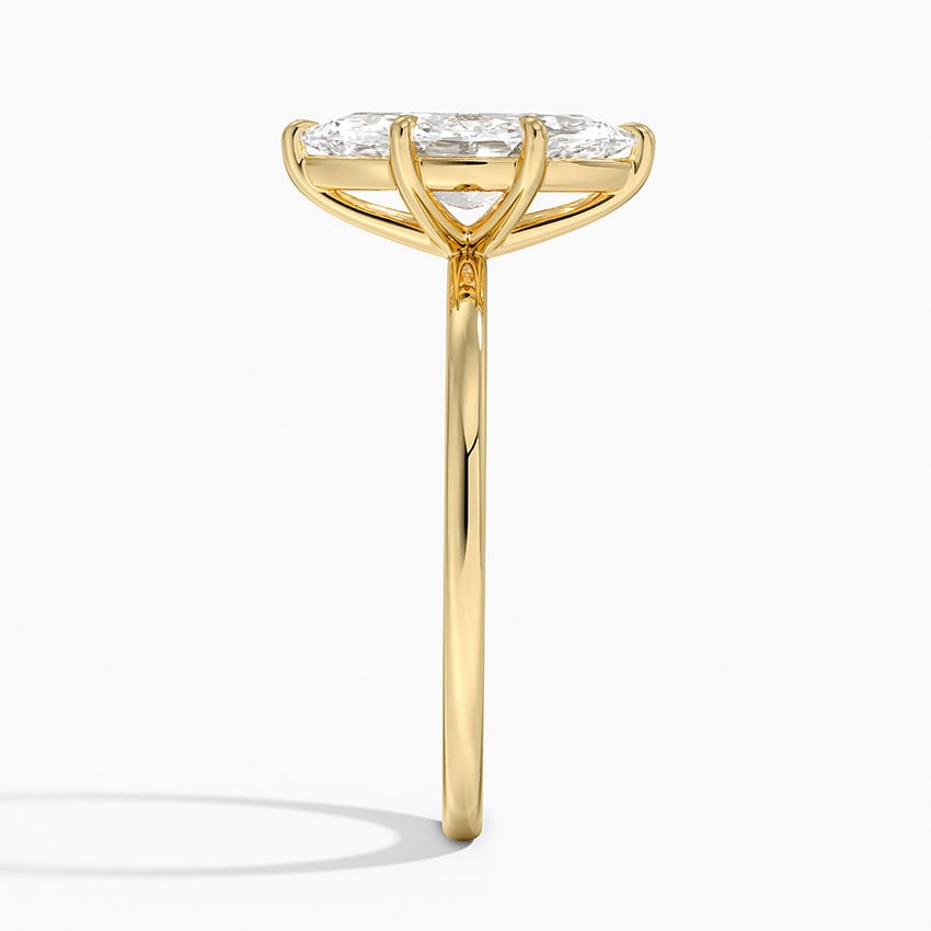18K Yellow Gold Audrey Perfect Fit Solitaire Ring