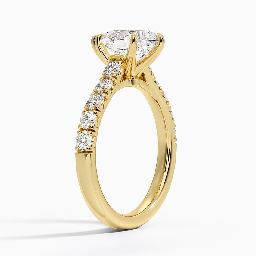 18K Yellow Gold Anthology Half Coverage Diamond Ring (1/2 ct. tw.)