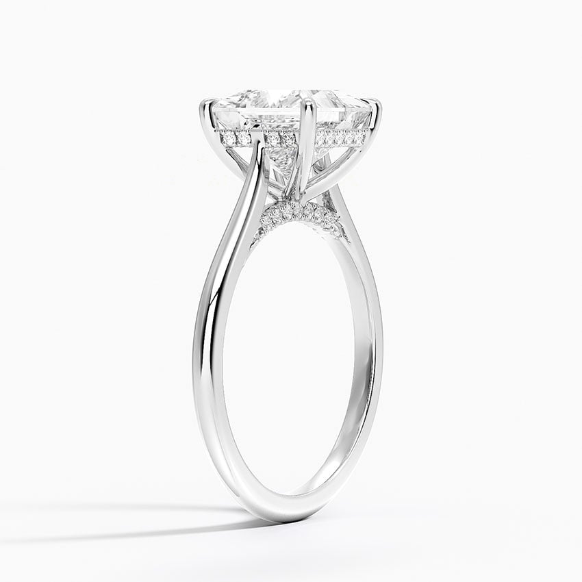 18K White Gold Dawn 1.5mm Diamond Ring