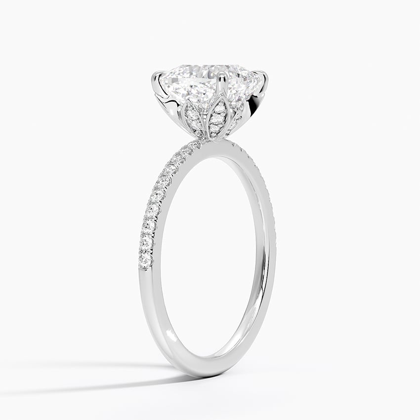 Luxe Petal Diamond Ring