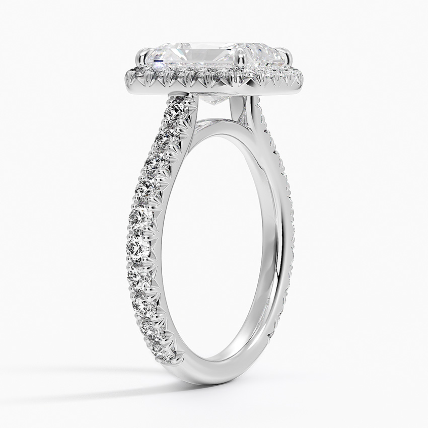 Estelle Halo Diamond Ring - Brilliant Earth