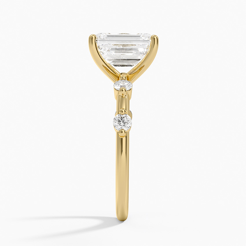Aimee 1.7mm Diamond Ring in 18K Yellow Gold