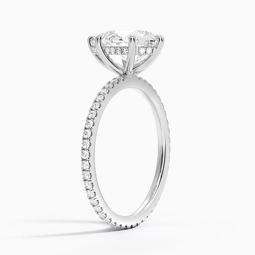 Perfect Fit Hidden Halo Eternity Diamond Ring