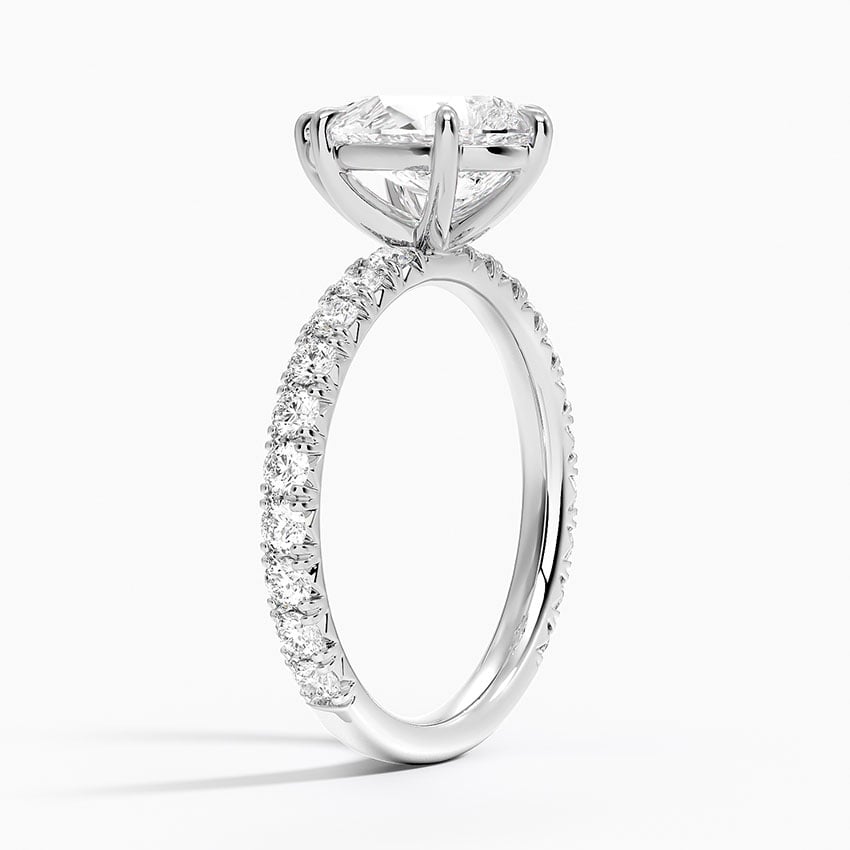 Luxe French Pavé Perfect Fit Diamond Ring