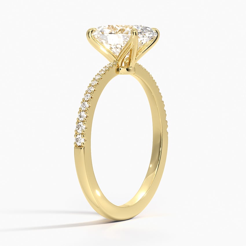 Petite Tapered Diamond Ring