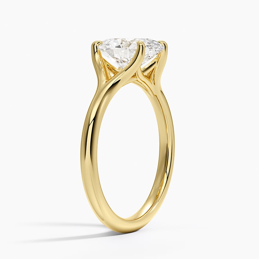 18K Yellow Gold Reverie Solitaire Ring