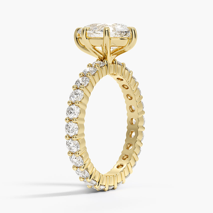 18K Yellow Gold Perfect Fit Eternity Diamond Ring (1 1/3 ct. tw.)