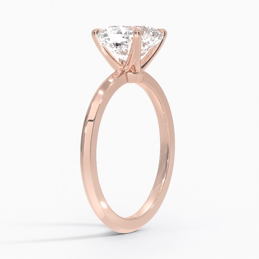 14K Rose Gold Hazel Solitaire Ring