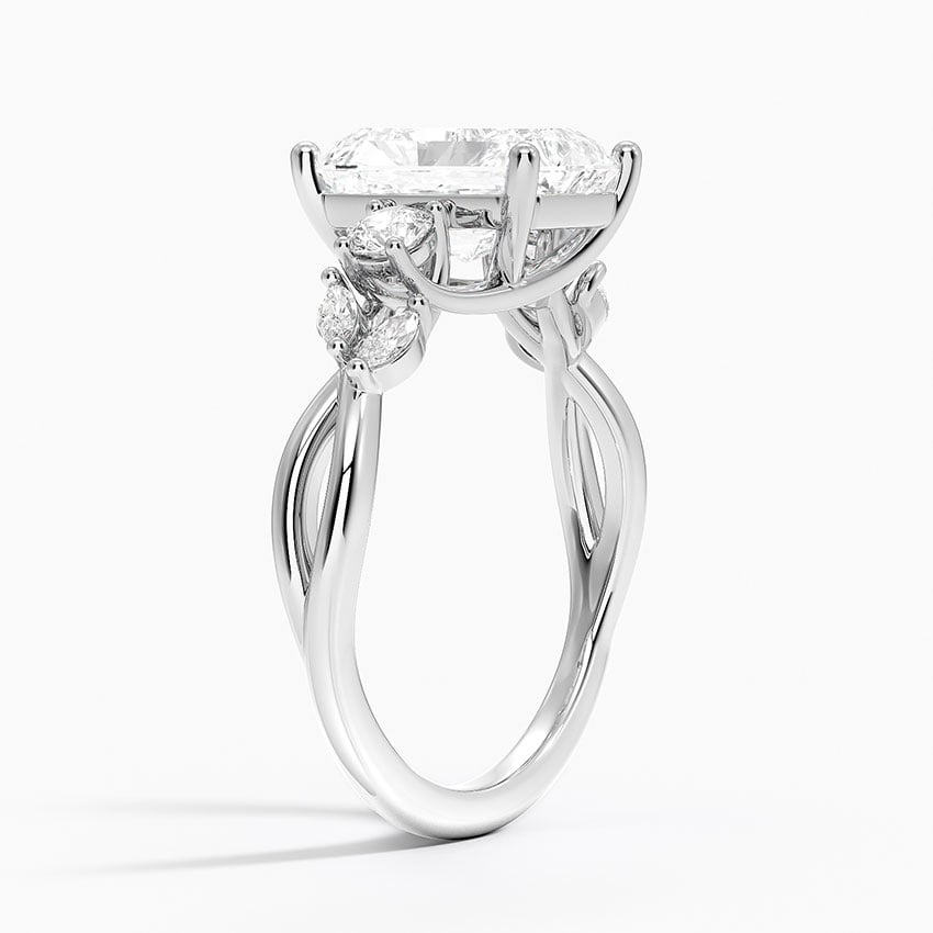 Willow Three Stone Diamond Ring - Brilliant Earth